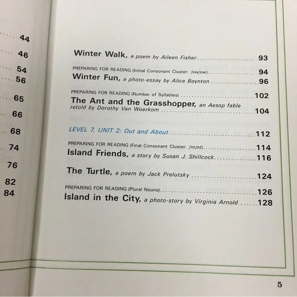 VINTAGE 1986 Small World Classroom Reading Book Homeschooling Library Level 7